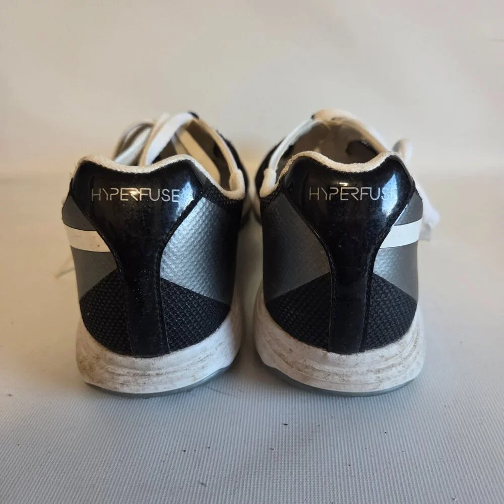 Nike Womens Hyperfuse Lunarlon 483325-001 Black Golf Soft Cleats Shoes Size 8.5 - Picture 5 of 13